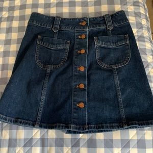Jean skirt